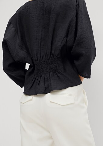 COMMA Blouse in Zwart