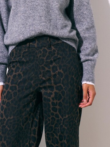 Next Wide leg Broek in Bruin