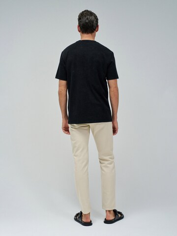Salsa Jeans T-shirts in Schwarz