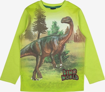Dino World Shirt in Braun: predná strana