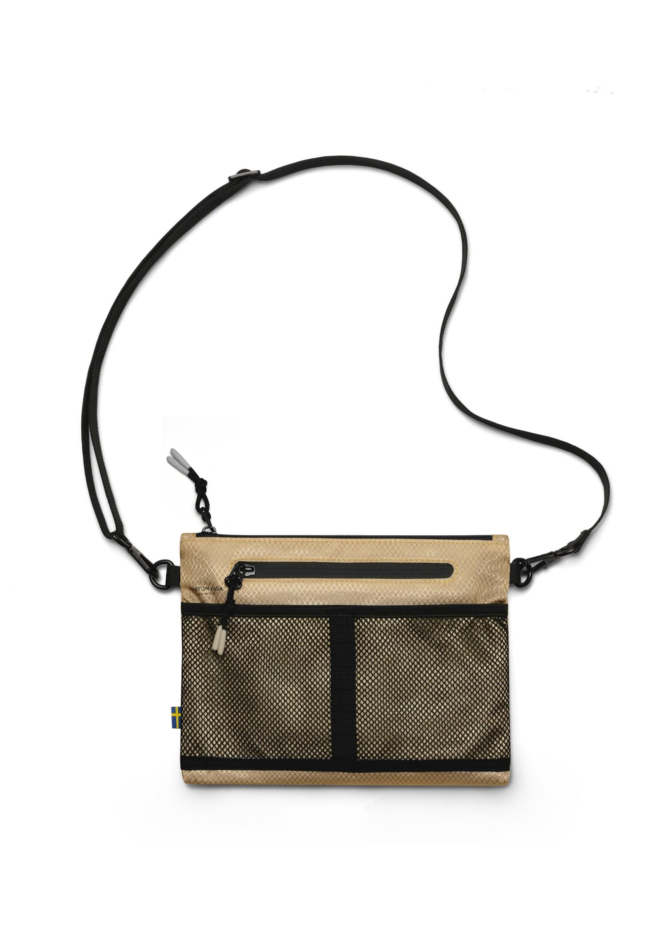 Sac à bandoulière Gaston Luga en marron : devant