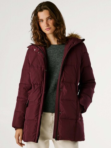 Veste d’hiver 'SARAH' Pepe Jeans en rouge : devant