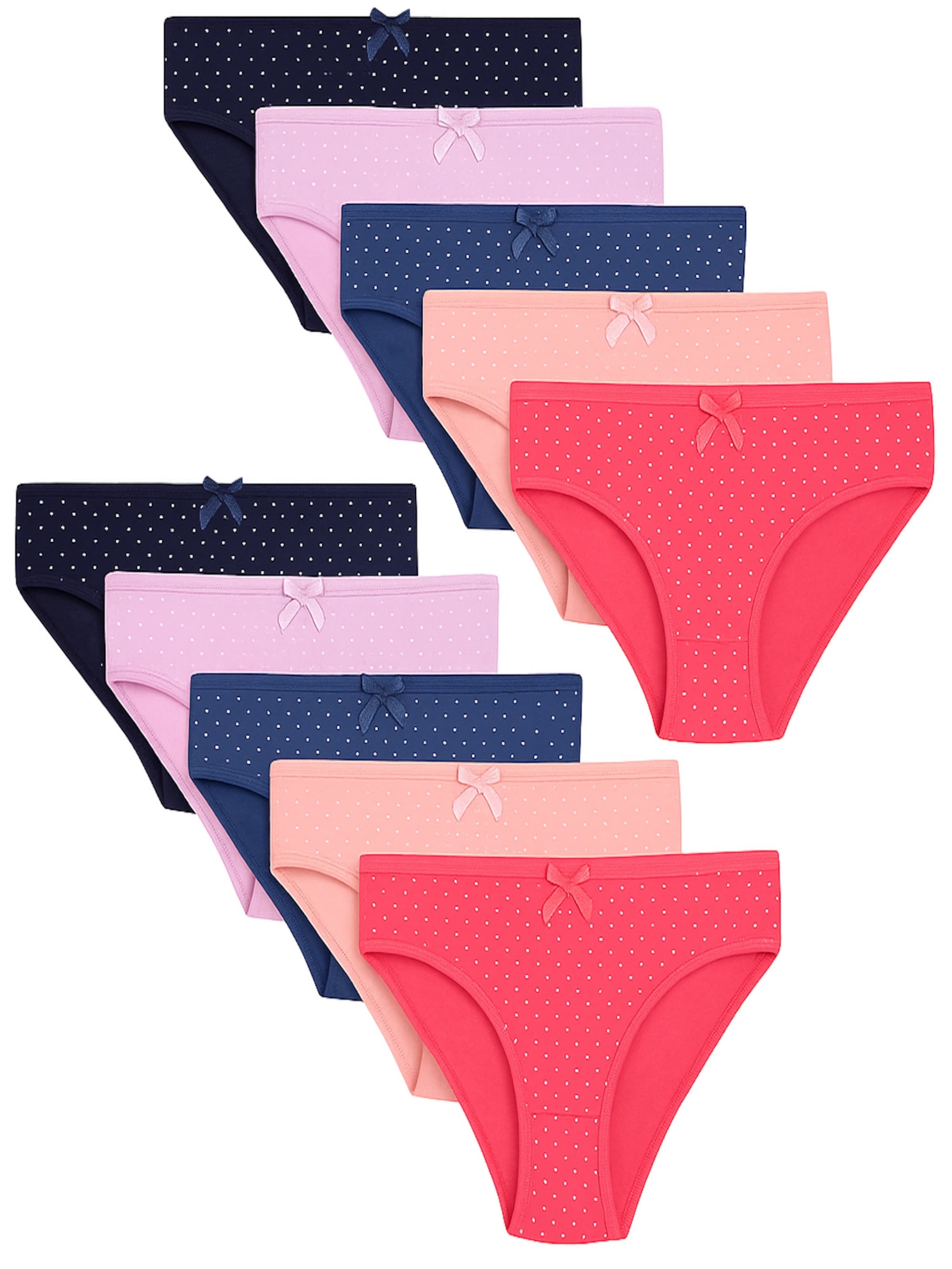 LOREZA Unterhose 'Mädchen Slips Belinda'‌‌ in Mischfarben: Vorderseite