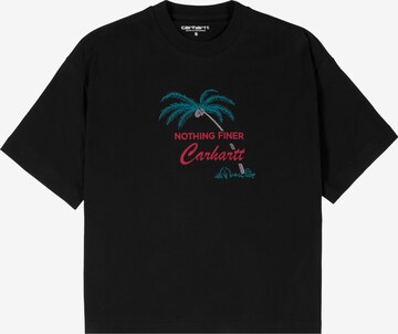 Carhartt WIP T-Shirt 'Finer' in Schwarz: predná strana