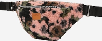 Rankinė ant juosmens 'Margot' iš Wouf, spalva – ruda / žalia / rožių spalva / juoda, Prekių apžvalga