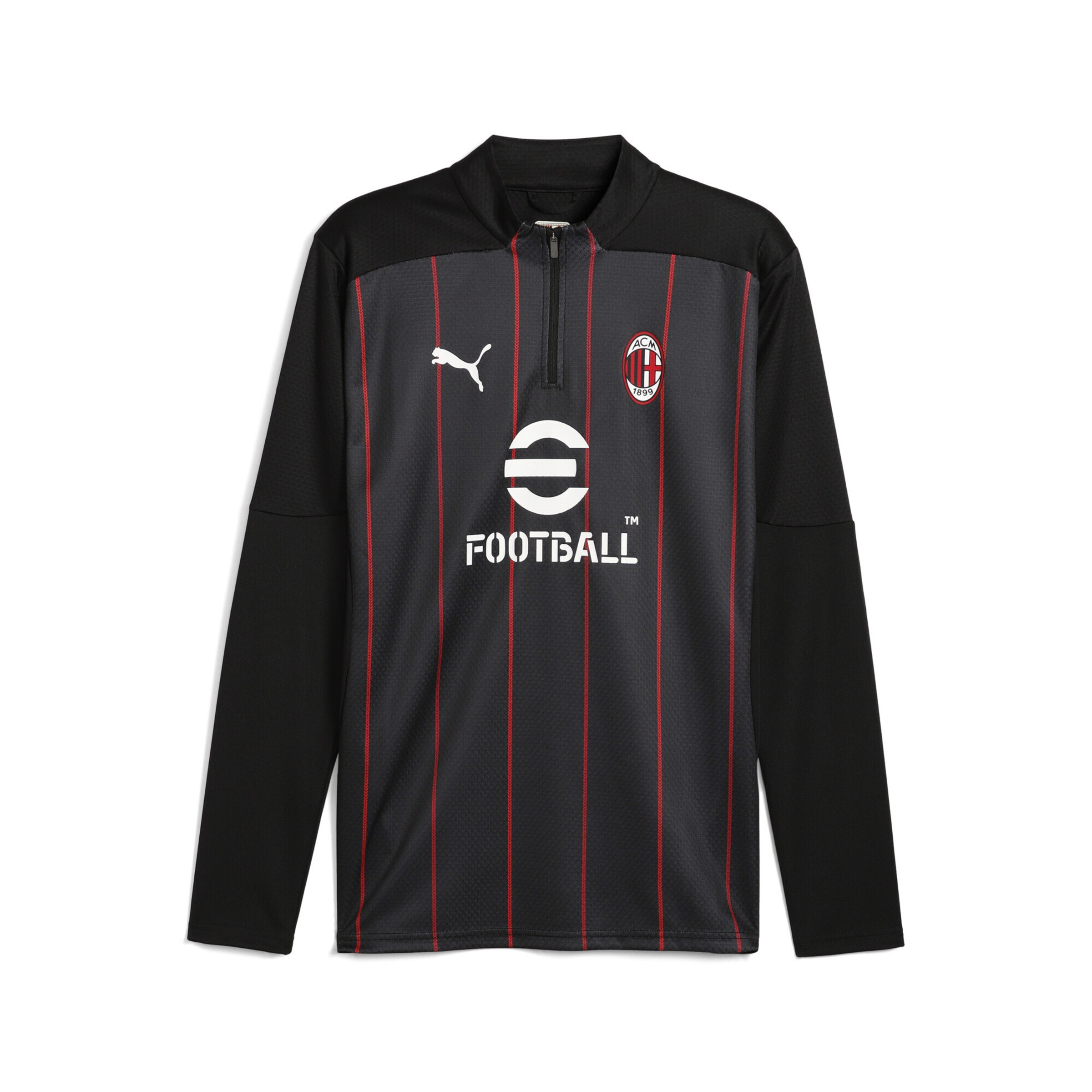 PUMA Funktionsshirt 'AC Milan' in Schwarz: Vorderseite