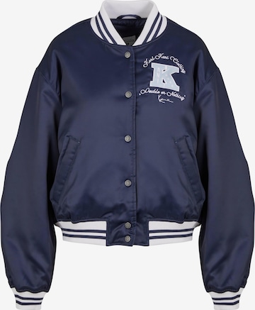 mėlyna Karl Kani Demisezoninė striukė 'Signature Bowling': priekis