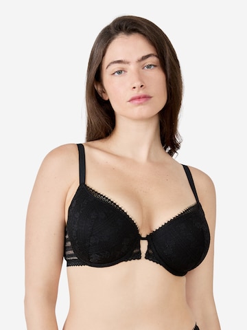 T-shirt Reggiseno 'Aura' di ETAM in nero