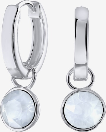 Lucardi Oorbellen in Zilver: voorkant