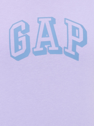 Gap Petite Sweatshirt in Purple