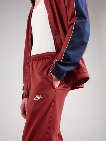 Nike Sportswear Regular Sweat suit 'CLUB' in Red