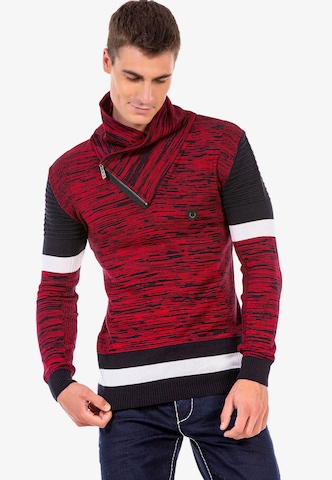 CIPO & BAXX Sweater in Mixed colors: front