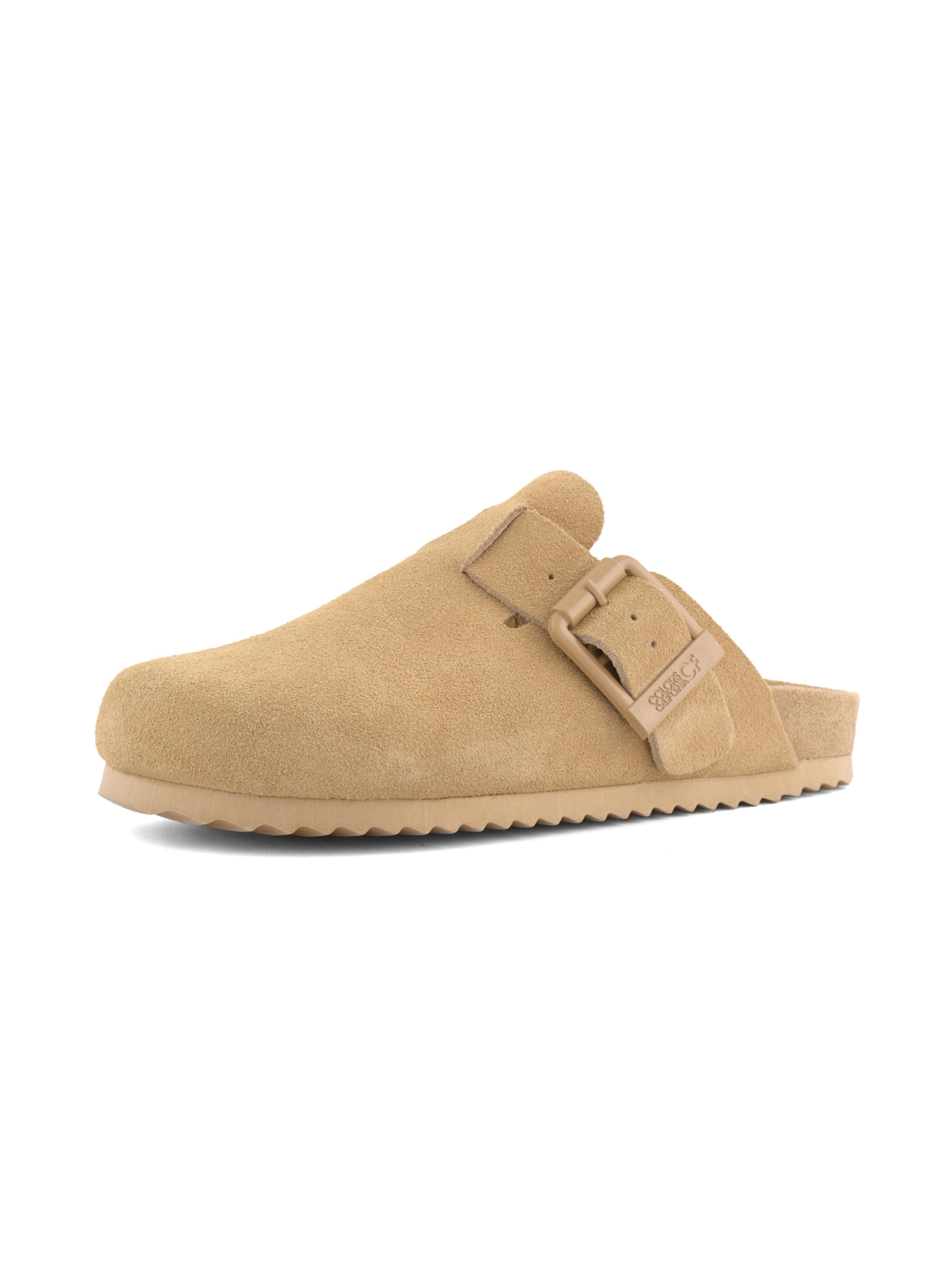 Clogs di COLORS OF CALIFORNIA in beige: frontale