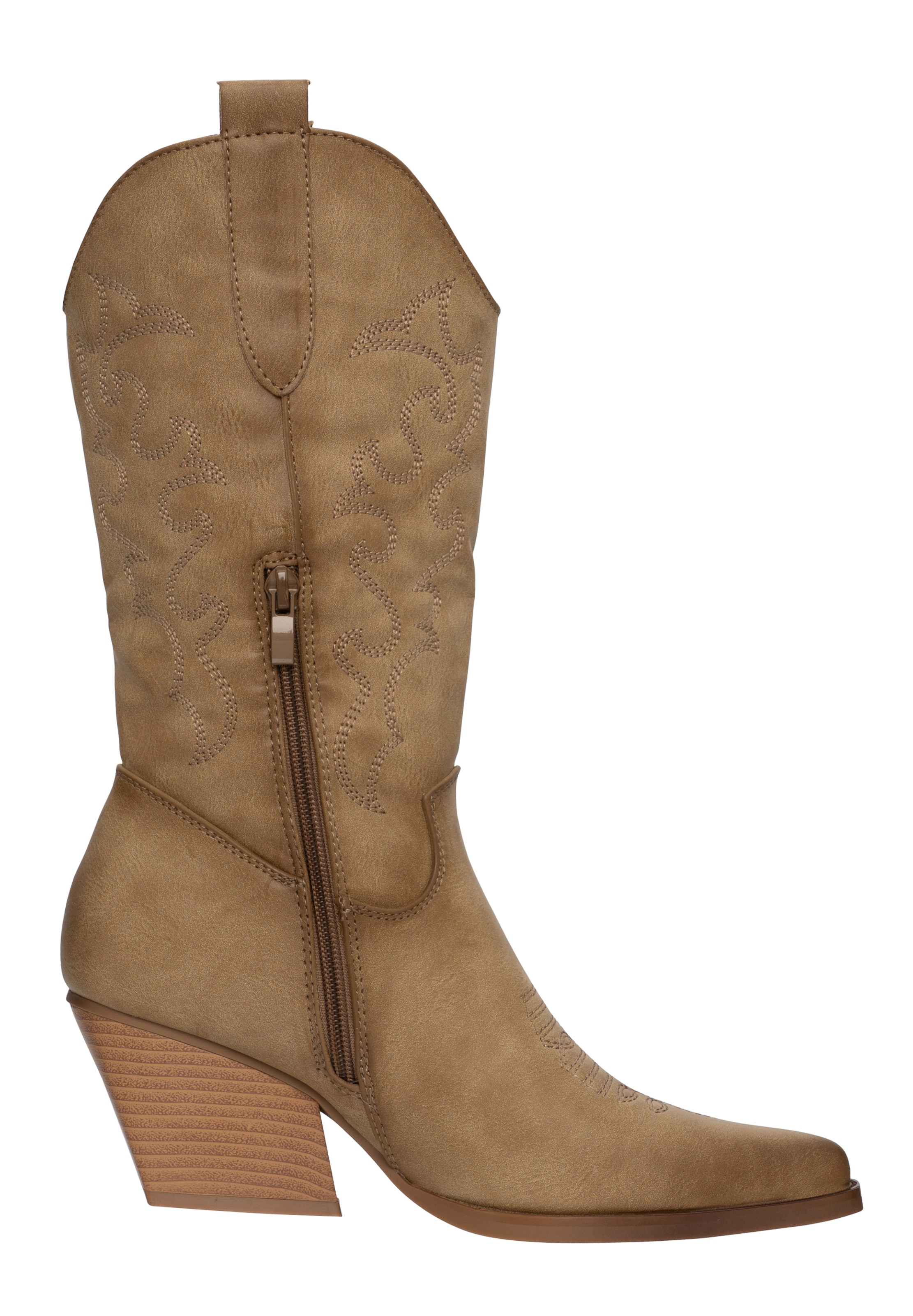 Salinyang Comwboystøvler i brun