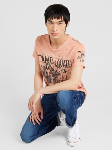 CAMP DAVID Shirt in Orange