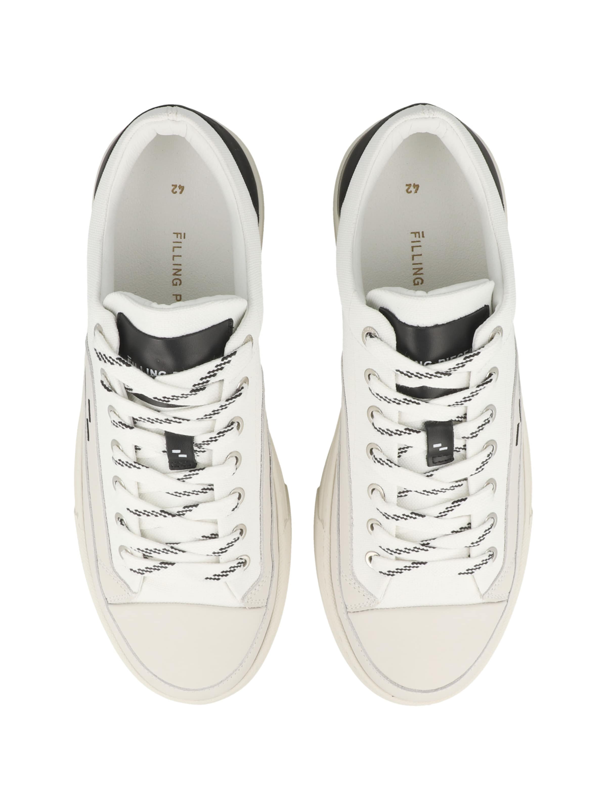 Baskets basses 'Riviera Low' Filling Pieces en blanc