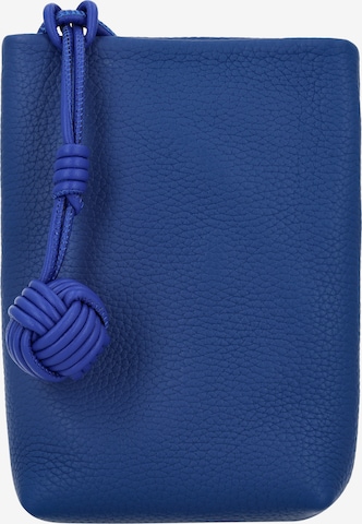 faina Pouch in Blue: front