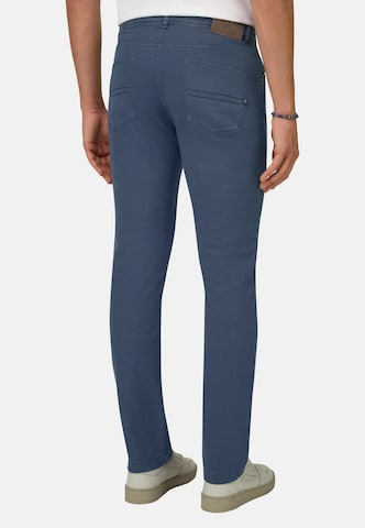 Coupe slim Jean Boggi Milano en bleu