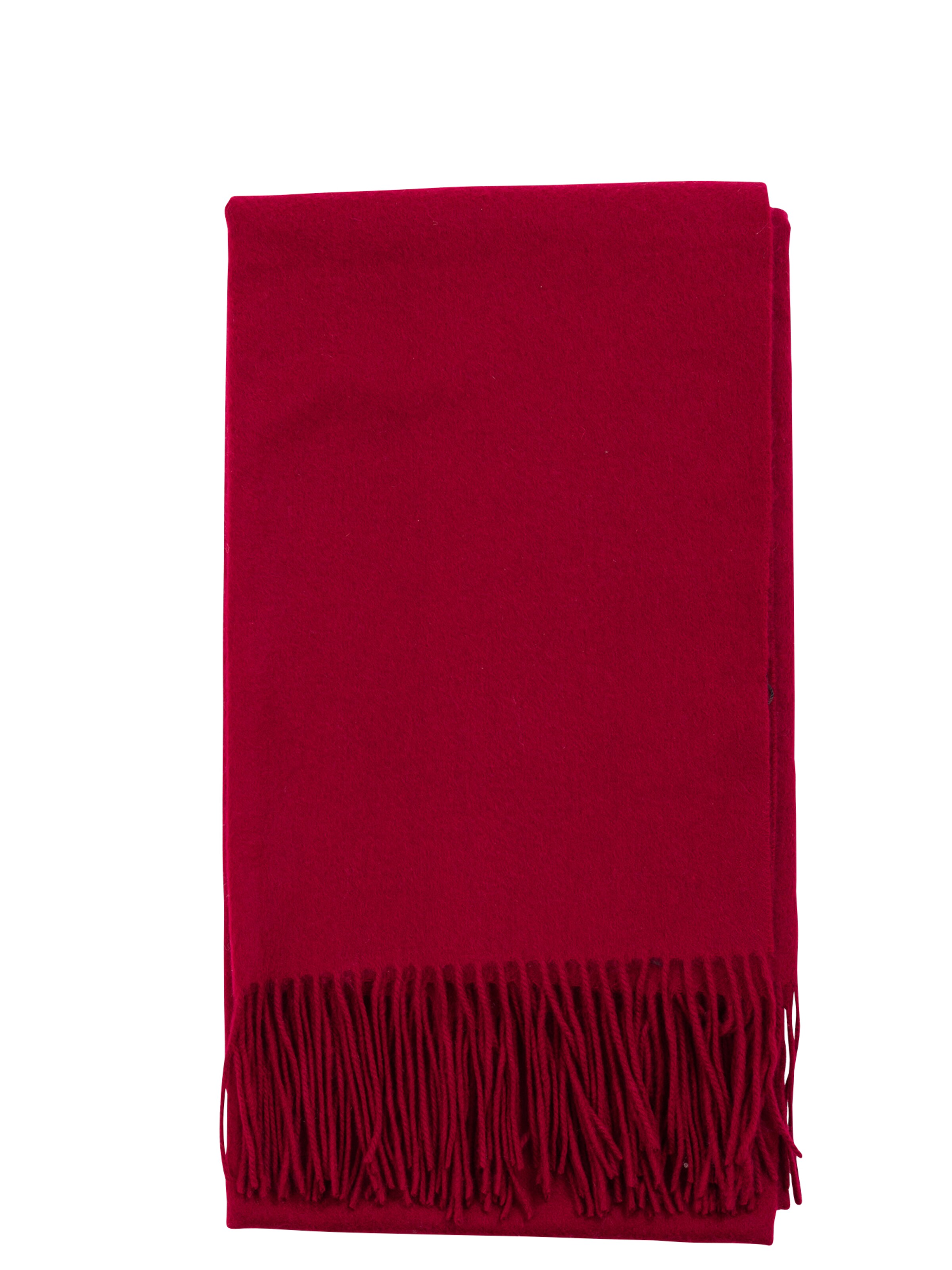 Écharpe CASH-MERE.CH en rouge