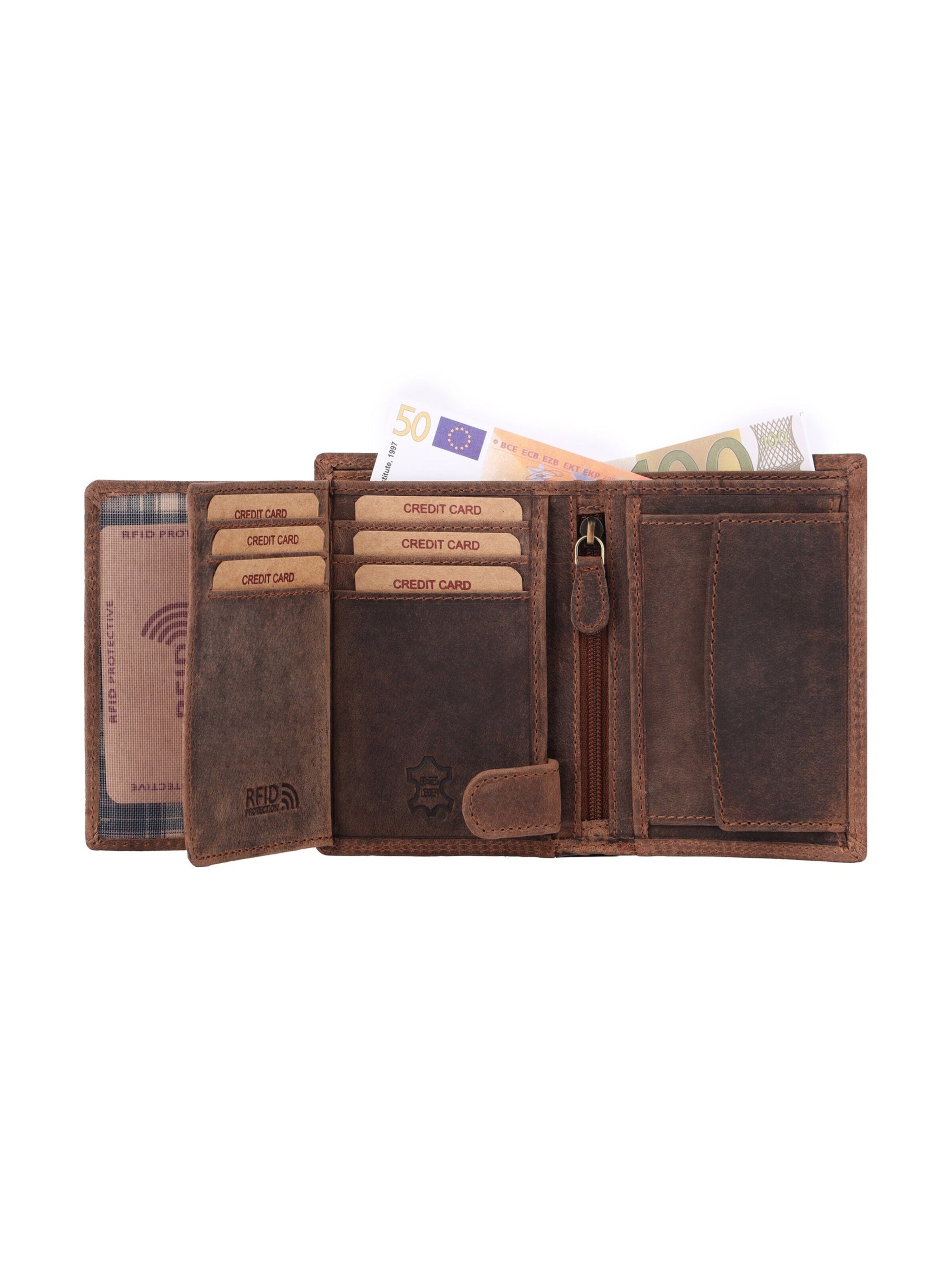 Benthill Wallet in Brown