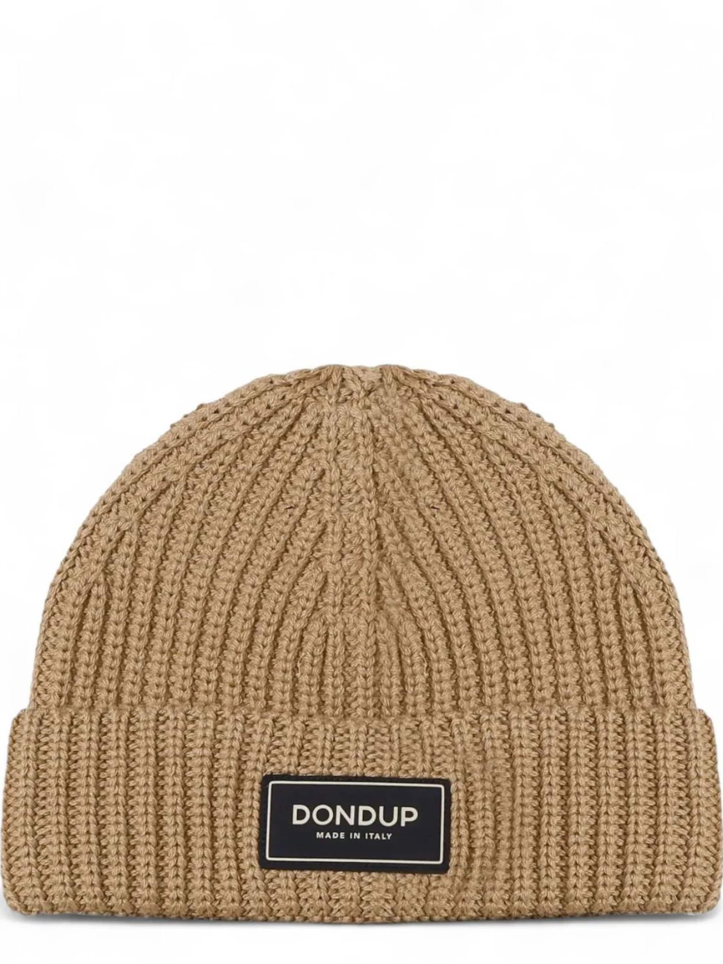 Dondup Hat in Beige: front