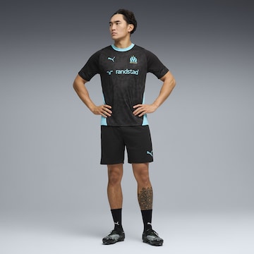 PUMA Regular Sportbroek 'Olympique de Marseille' in Zwart