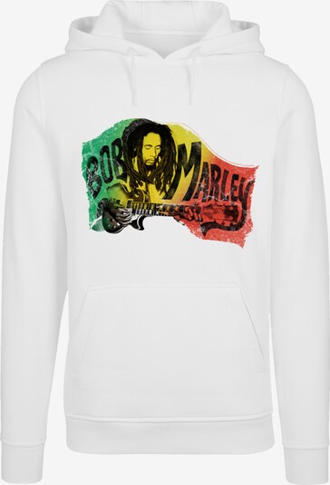 F4NT4STIC Sweatshirt 'Bob Marley' in gelb / grün / rot / schwarz / weiß, Produktansicht
