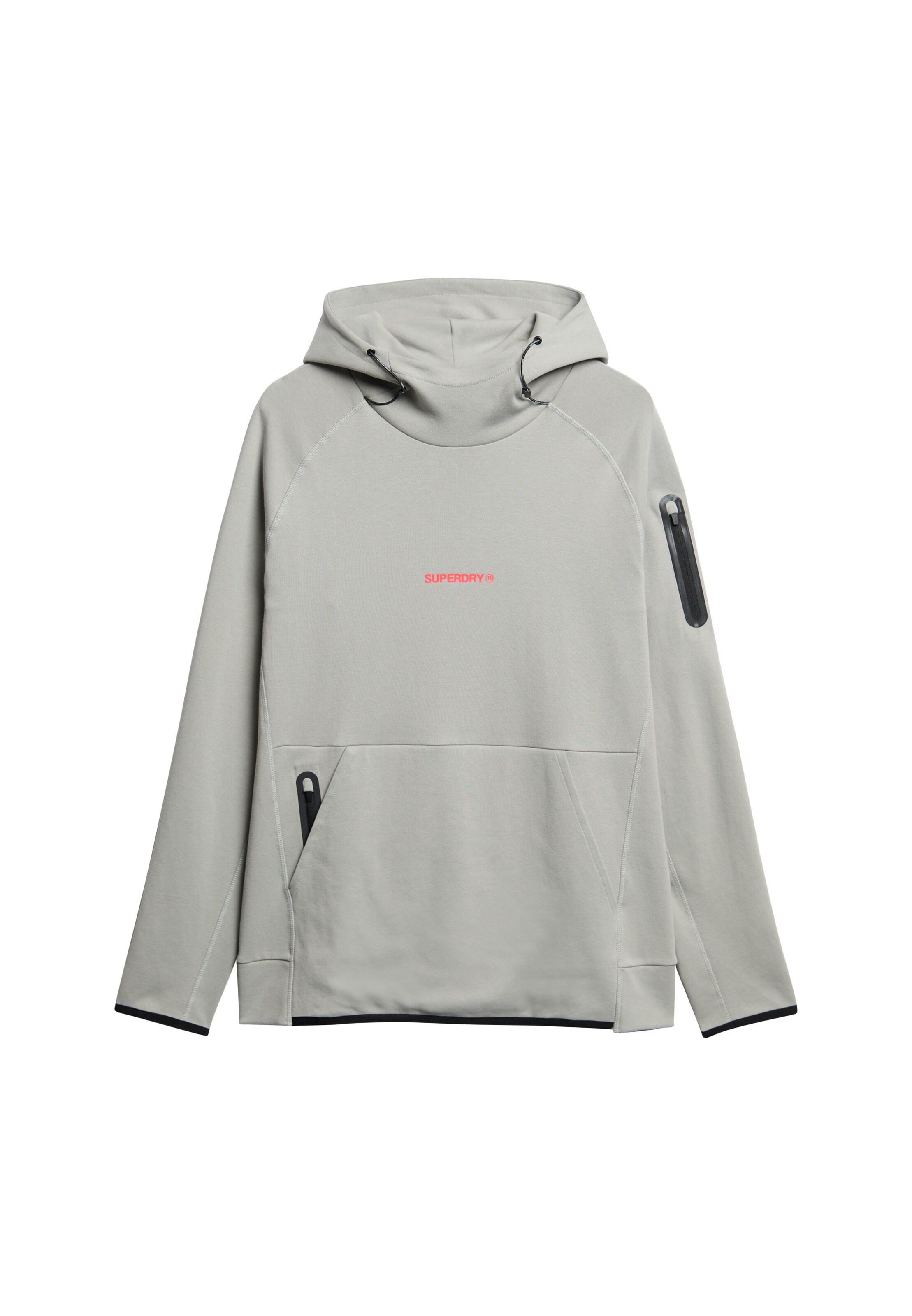 Superdry Sweatshirt in Grijs: voorkant