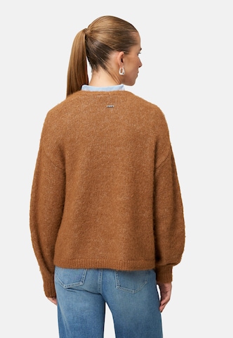 zero Knit Cardigan in Brown
