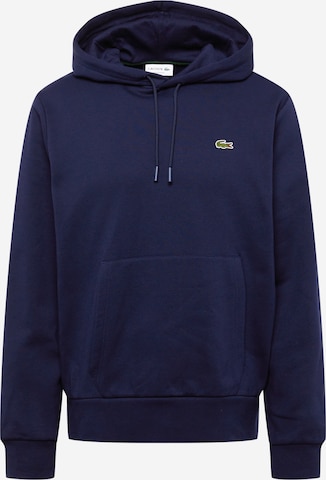 Felpa di LACOSTE in blu: frontale