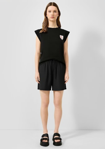 QS Regular Broek in Zwart
