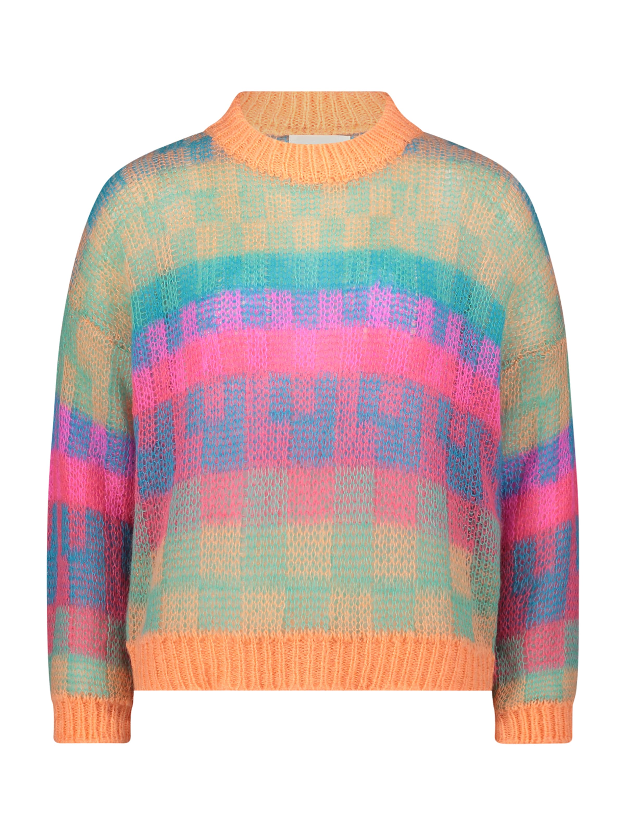 Cartoon Sweater in Orange: front