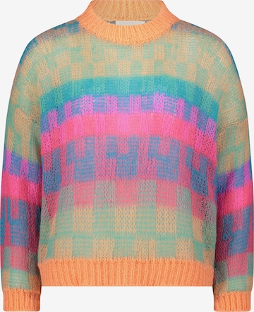 Cartoon Neulepaita värissä oranssi: etupuoli