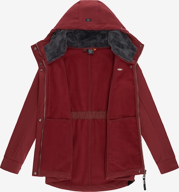 Ragwear Funktionsjacke 'Monadde' in Rot