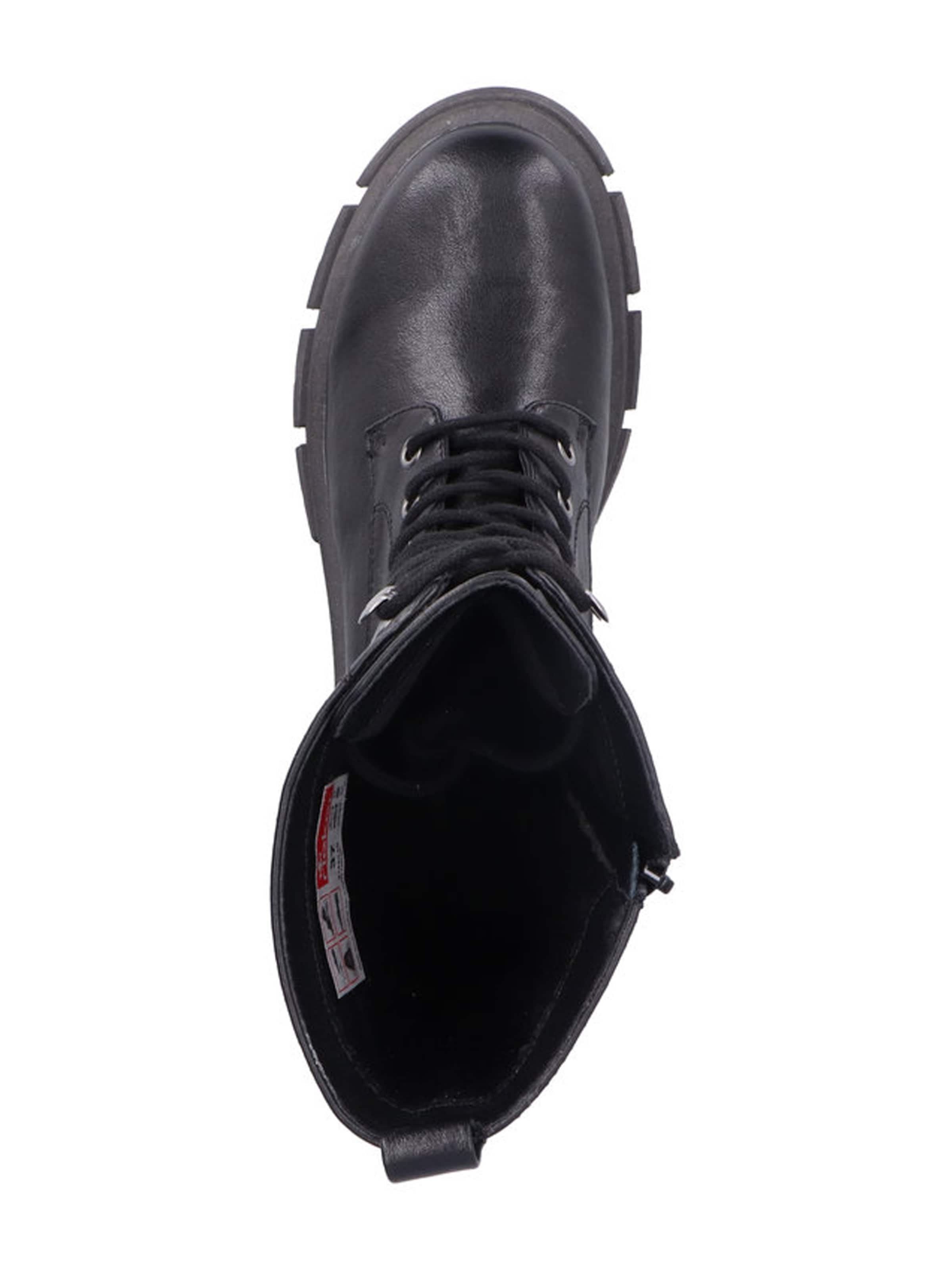 Rieker Lace-up boot in Black