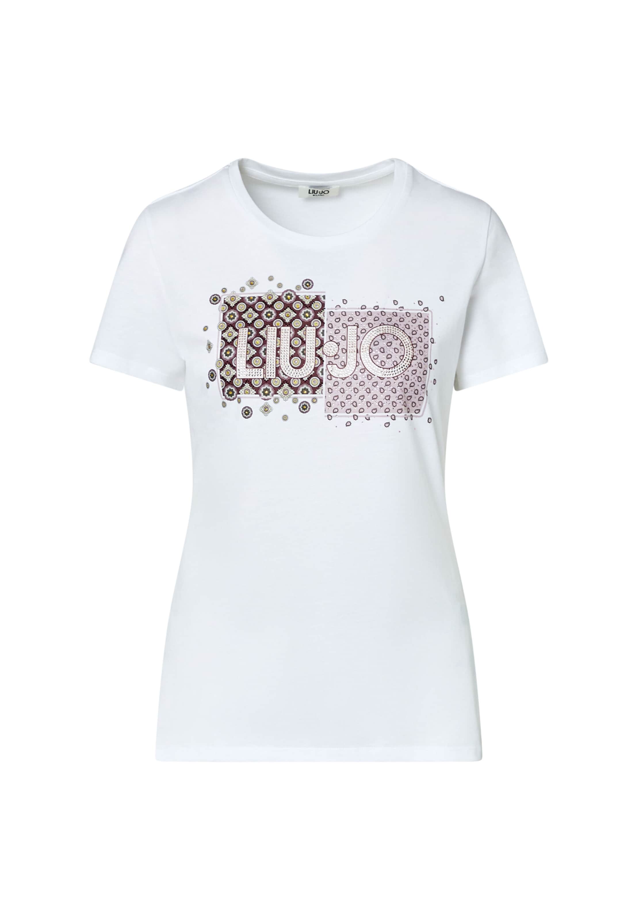 Tricou de la Liu Jo pe alb: față