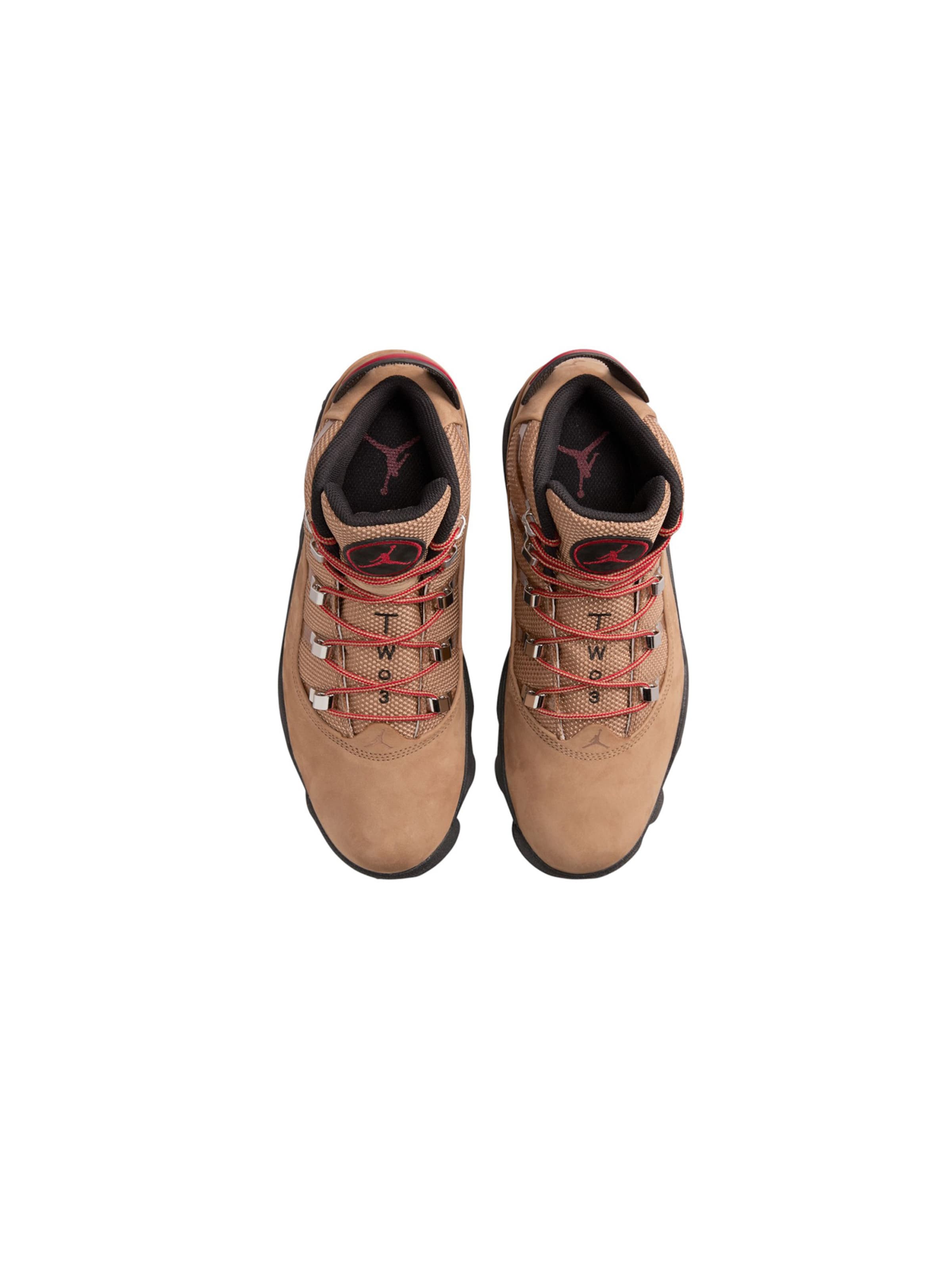Jordan Lace-Up Boots in Brown