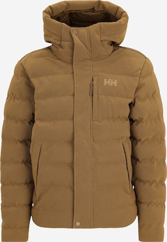 HELLY HANSENOutdoor jakna - smeđa boja: prednji dio