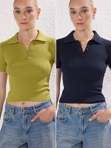 Trendyol Свитер в Синий: спереди