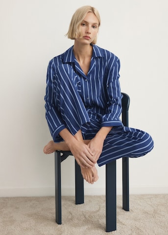 MANGO Pyjamahose 'Forzza' in Blau