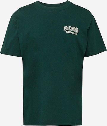 HOLLISTER Shirt 'AMERICAN DESTINATIONS' in Green: front