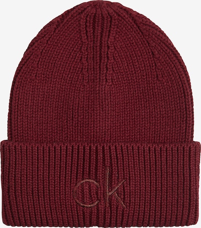 Calvin Klein Mütze in rubinrot, Produktansicht