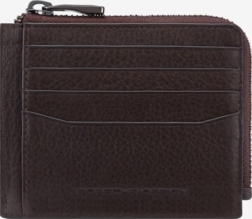 Porsche Design Wallet in Brown: front