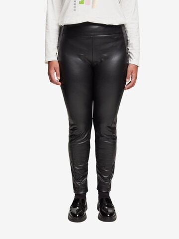 Esprit Curves Tapered Leggings in Schwarz: predná strana