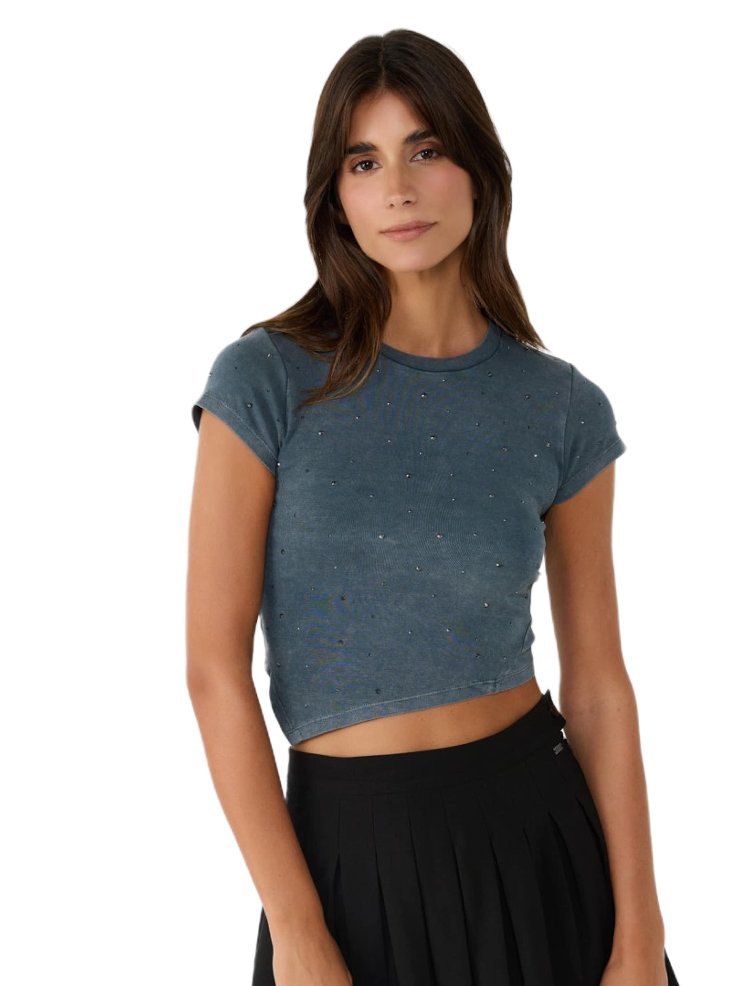 No Matter What Shirt in Blauw: voorkant