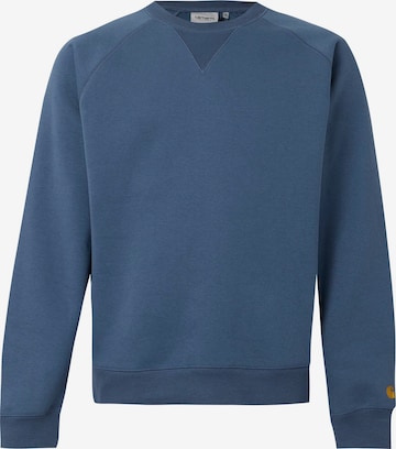 Carhartt WIP Sweatshirt 'Chase' in Blue: front