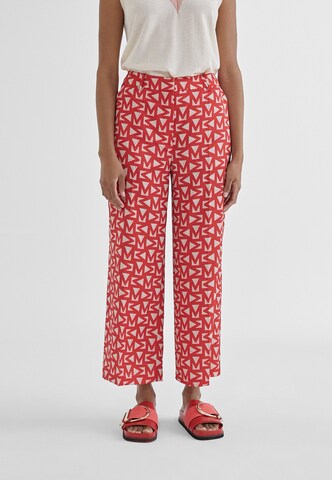 Lola Casademunt - Loosefit Pantalón en rojo: frente