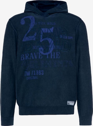 mėlyna CAMP DAVID Megztinis 'Brave The Element II': priekis