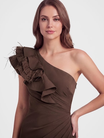 Ombre - Vestido de noche en marrón