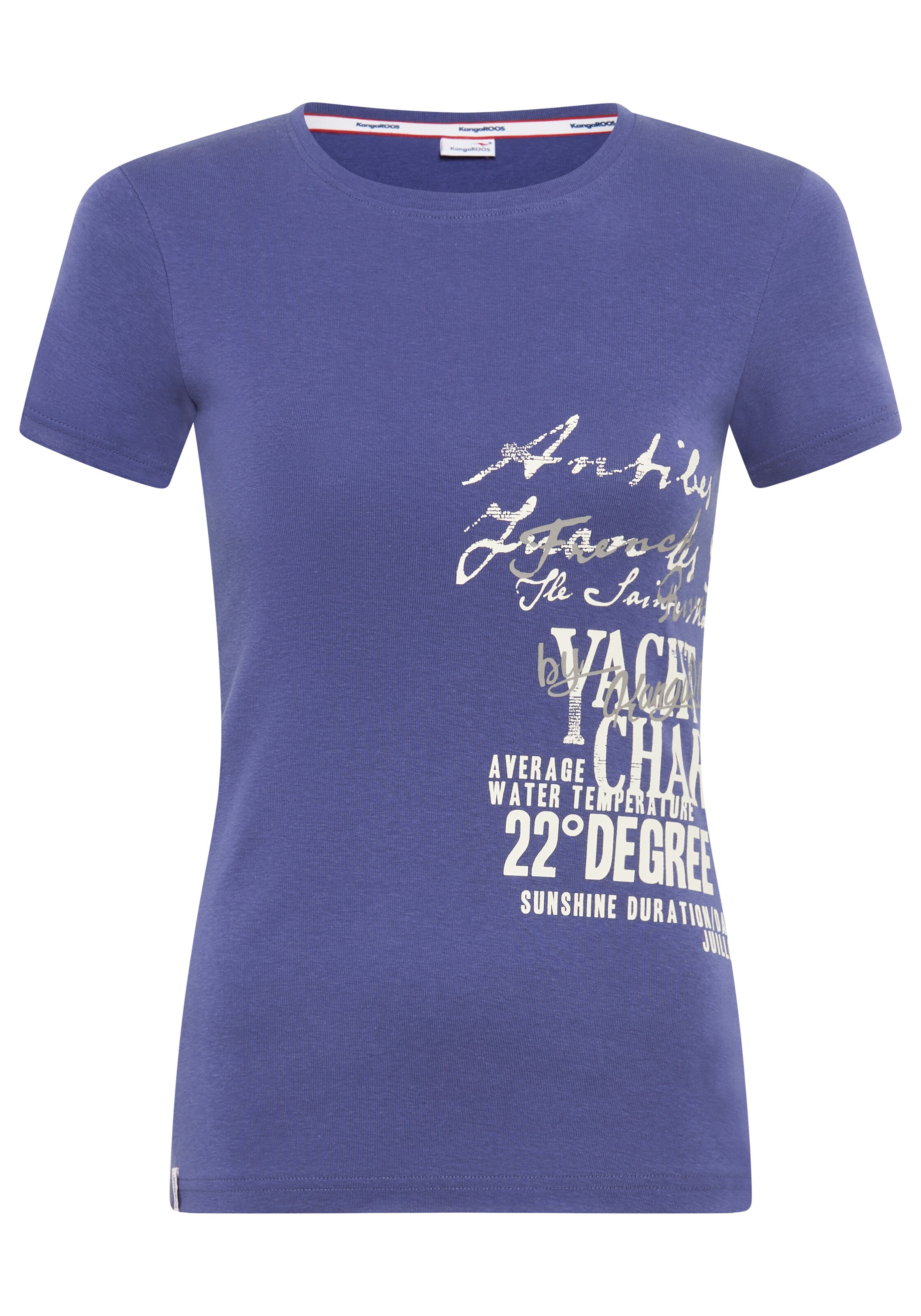 KangaROOS Shirt in Blue: front